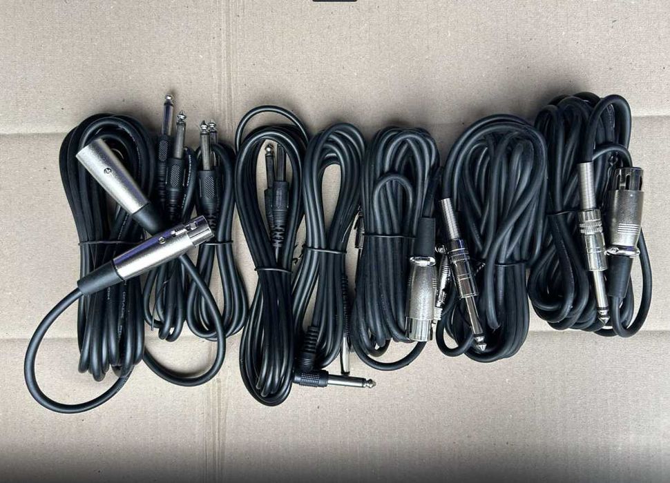 XLR-jACK.Мікрофонний кабель.