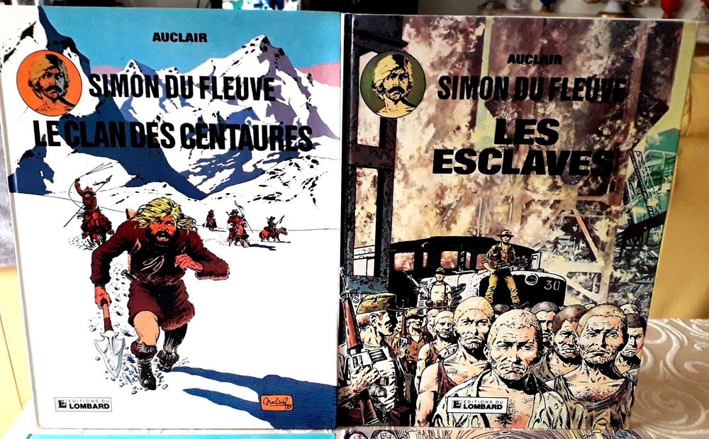 BD - Auclair - Simon du Fleuve - Série completa (francês)
