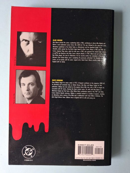 WATCHMEN TPB - Alan Moore & Dave Gibbons - DC Comics