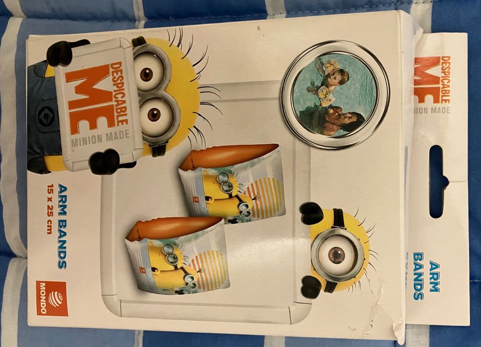 Inflatable Arm Bands for Children - Minions