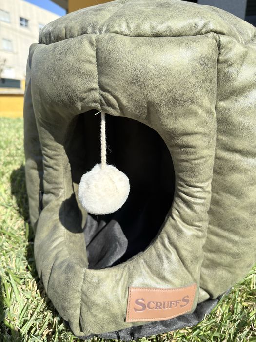 Cama para Gato com Brinquedo = a Nova