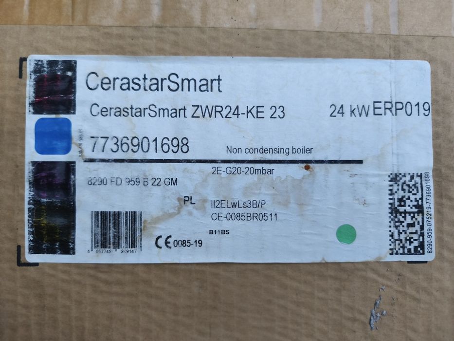 Junkers zwr 24  piec gazowy