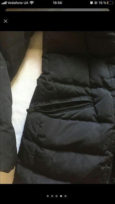 Зимнее пальто пуховик ZARA