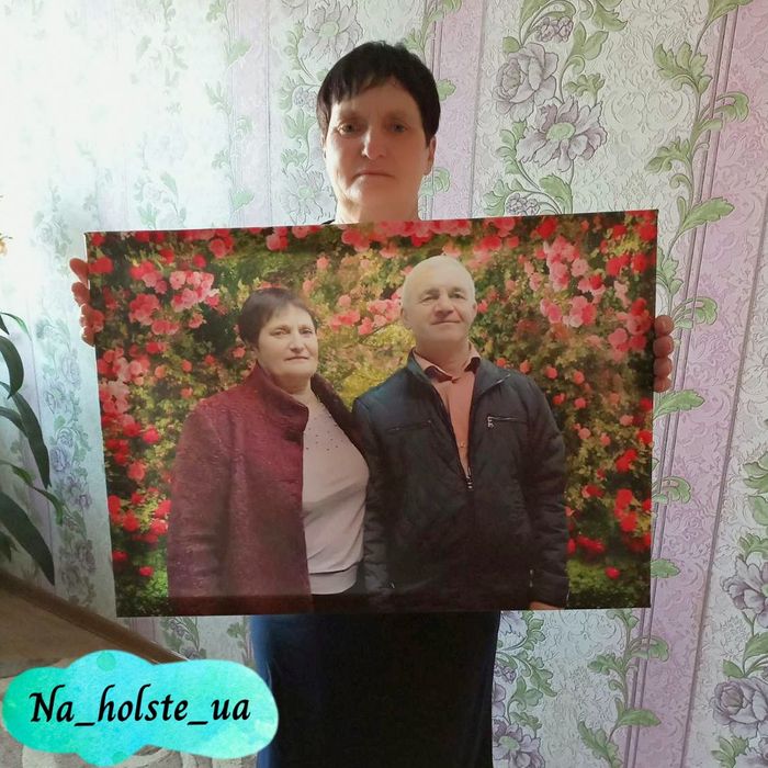 Фото картина на холсті, полотні. Печать портретов. Друк фото