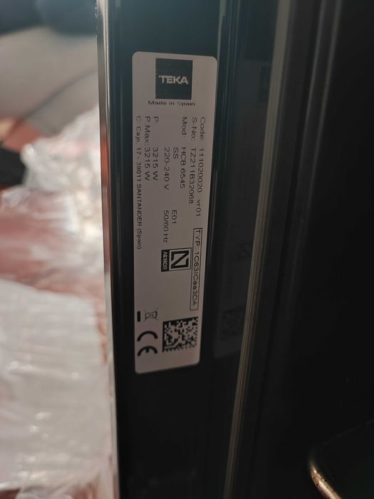 Forno Eletrico TEKA HCB 6545