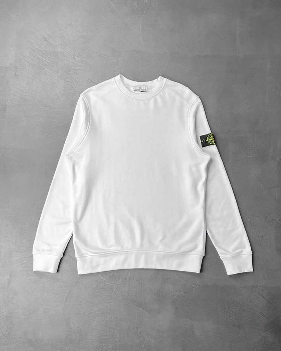 Світшот STONE ISLAND 63051 Classic Sweatshirt White SI0137-WT