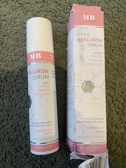 Serum hialuronowe 100ml - z boosterem awokado, peptydami 03026