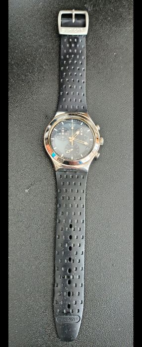 Swatch Irony. Com quebra no vidro