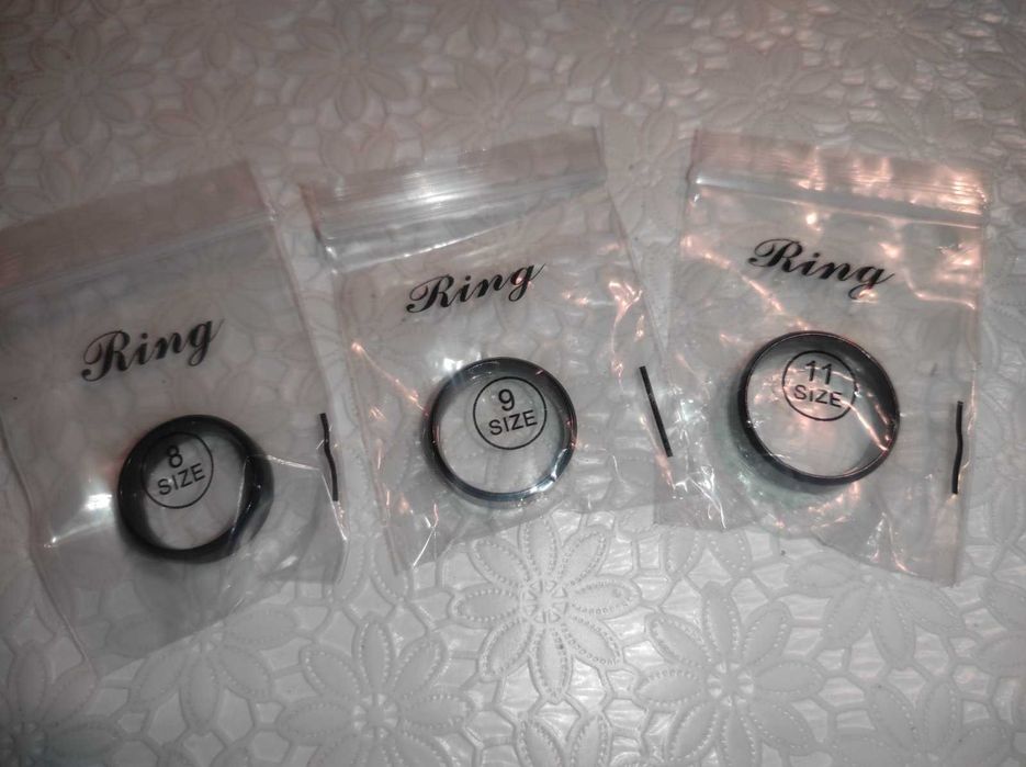 Чёрное кольцо из нержавеющей стали 6/7/9/10/11/12/13 размер