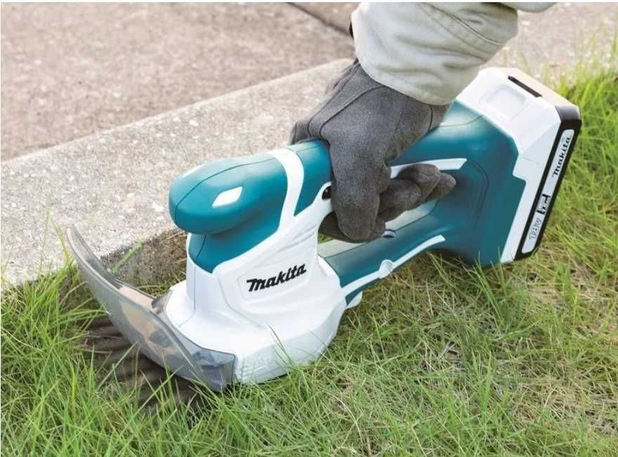 MAKITA Nożyce elektryczne akumulatorowe DO ŻYWOPŁOTU TRAWY Zestaw