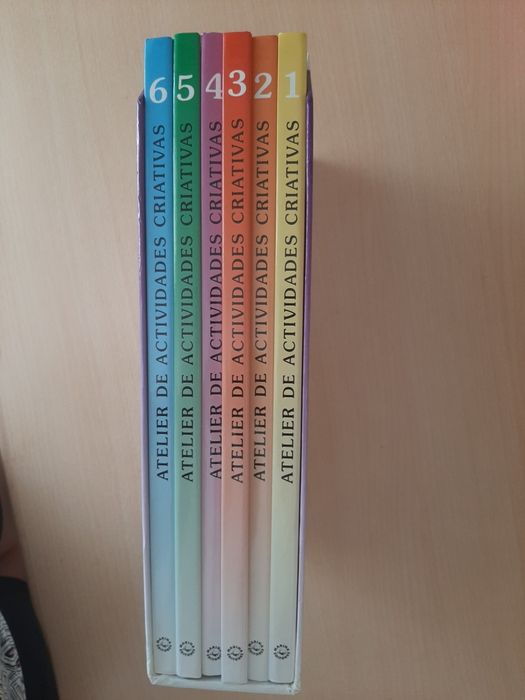 Enciclopédia de atividades criativas (6 livros capa dura)