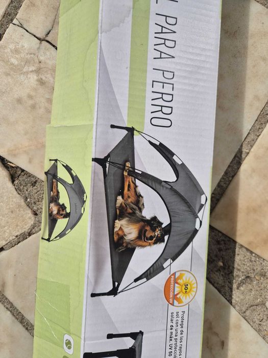 Cama elevada para cão