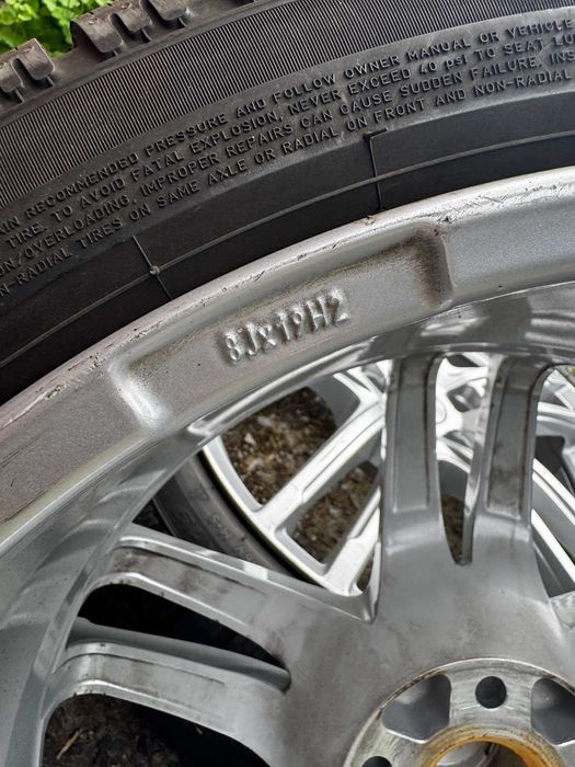 Титанові диски R19 5x112 8Jx19H2 ET 45