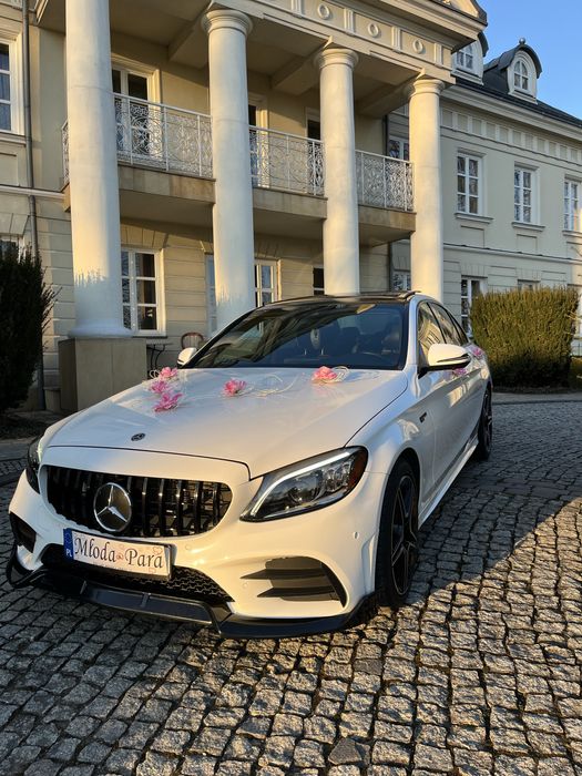Auto do ślubu Mercedes-benz c43 AMG