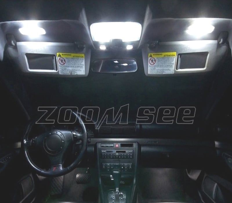 KIT COMPLETO DE 15 LAMPADAS LED INTERIOR AUDI A4 S4 B5 SEDAN 96-01