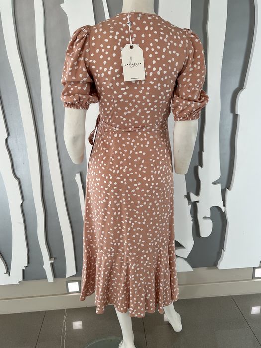 Laurella Sukienka Milano White Dots S 36