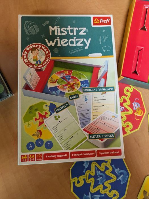 Gra planszowa mistrz wiedzy, trefl