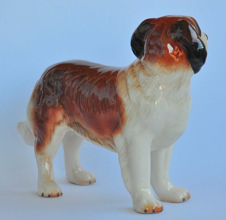 figurka - pies - porcelana