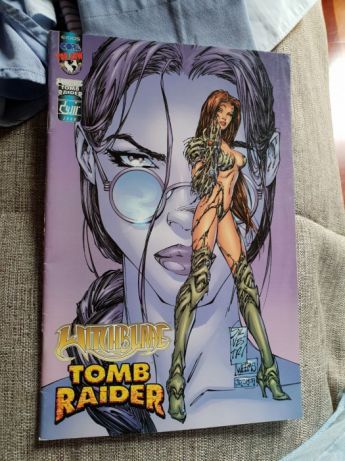 Pack bandas desenhadas em PT Witchblade. Tomb Raider. Batman e
