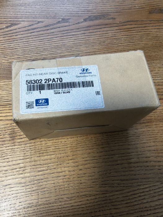 Колодки гальмівні задні HYUNDAI/KIA 583022PA70 OE number