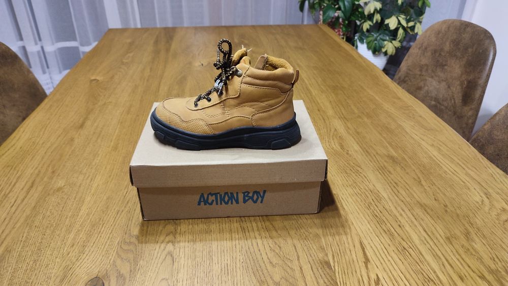 Trzewiki Action Boy brązowe roz. 30