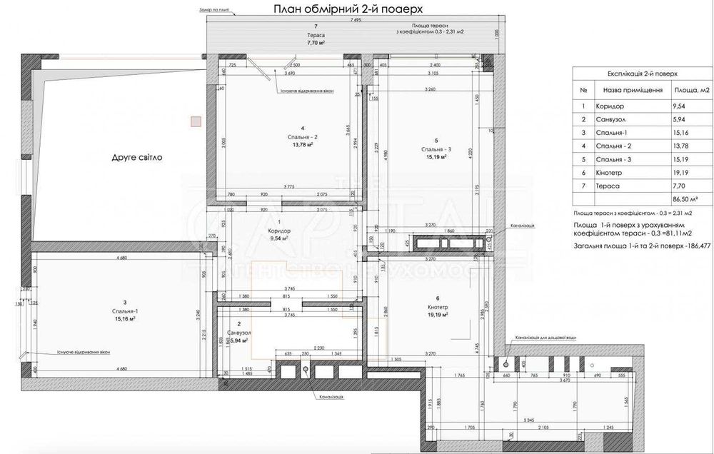 Многокомнатная квартира по адресу ул. Зверинецкая (площадь 187 м²) - Atlanta.ua - фото 12