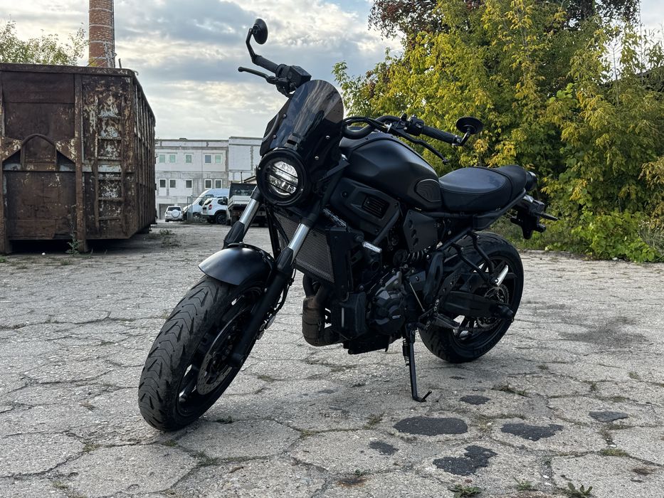 Yamaha XSR700 mt07 Akrapovic