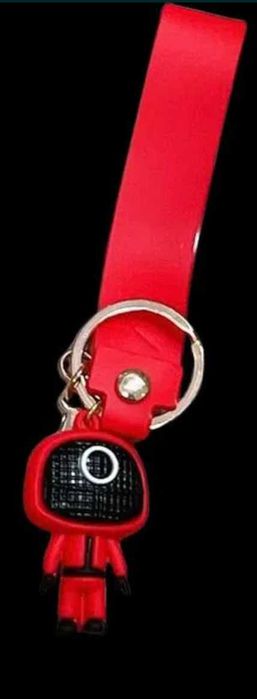 Nowy brelok SQUID GAME SMYCZ DO KLUCZY, torebki, plecak, telefonu