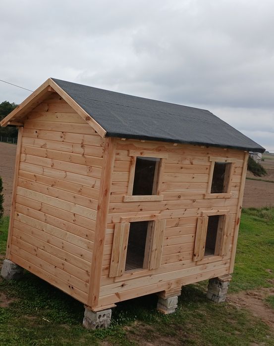 Gołębnik 3x2 Dach Dwuspadowy