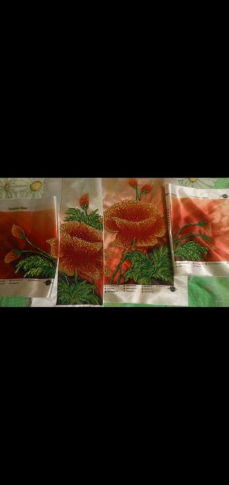 Картина вышитая чешским бисером