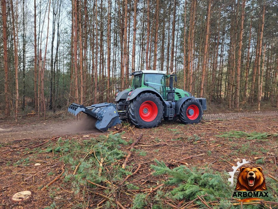 Mulczowanie wgłębne i powierzchniowe działek, usuwanie zarośli, frezowanie pni - Dynów