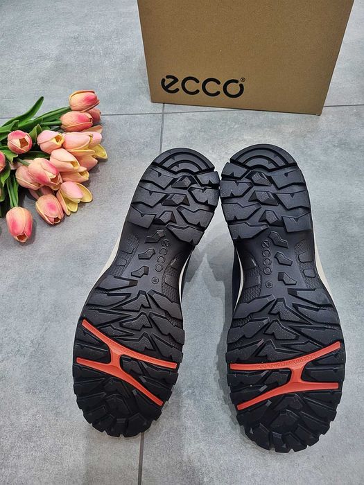 Nowe damskie buty trekkingowe Ecco 40 trapery turystyczne skóra