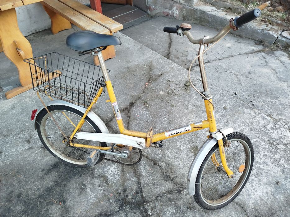 Rower składak Wigry 5 zabytek PRL