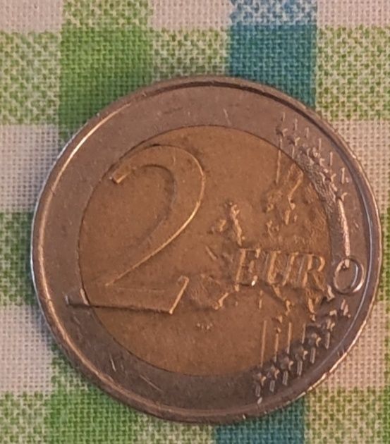 Moeda de 2€ com erro