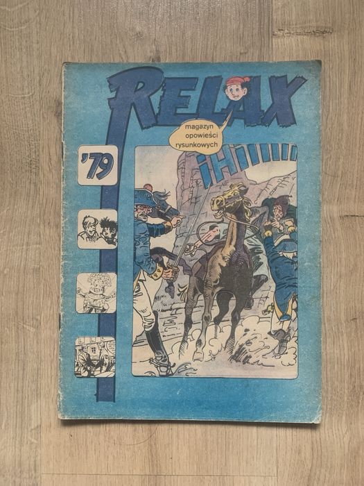Komiks Relax 1979 magazyn opowiści rysunkowych