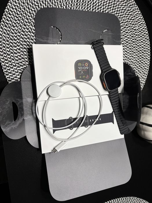 Apple Watch Ultra 2 GPS + Cellular | Stan IGŁA (Folia) | FAKTURA | Zestaw