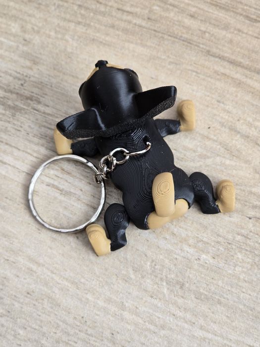 Breloczek groźny Chihuahua 3d - Brelok Druk3d fidget Keychain