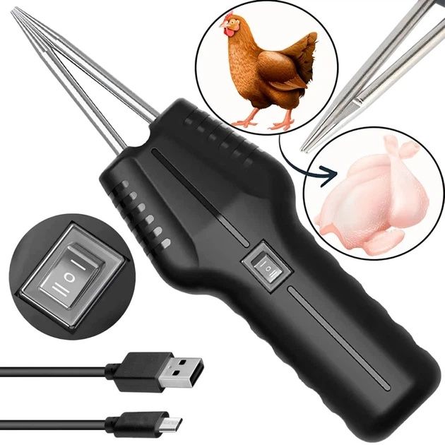 Електричний вищипувач для видалення пір'я у птиці