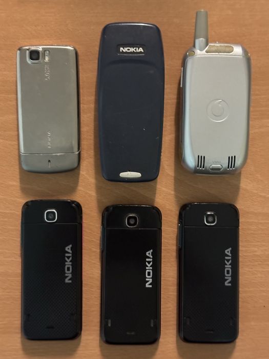 Vintage Mobile Phone Set (6 Units) – For Use or Collection64309591585539123