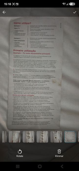 Master Socket – tomada principal que controla o sistema. Nunca foi usado