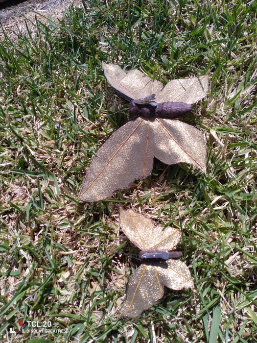 Borboletas em tecido
