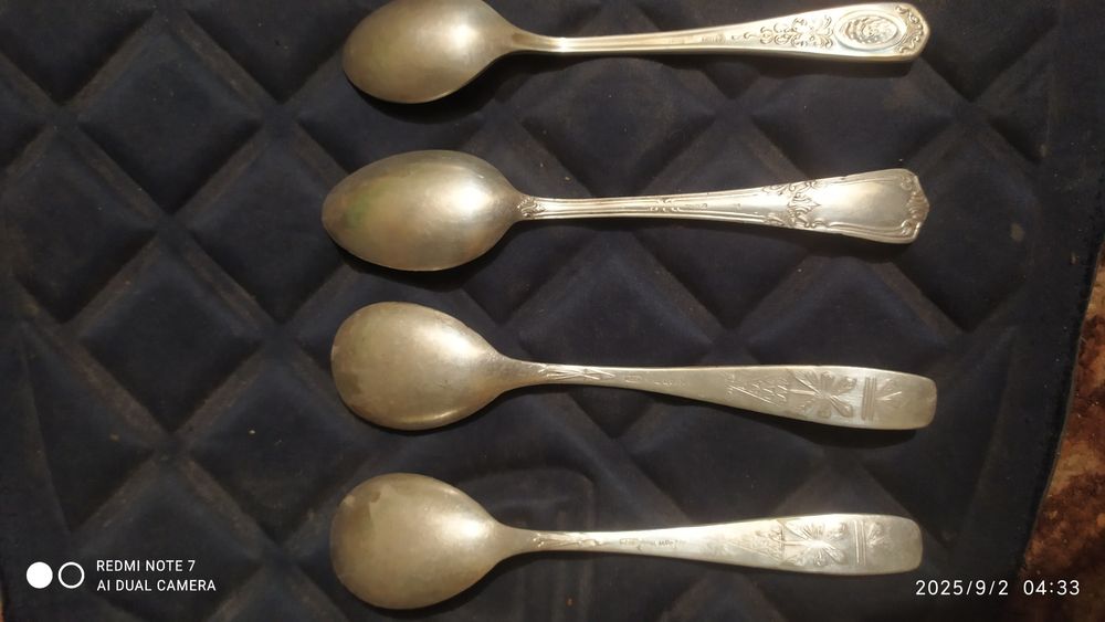 Ложки чайні,мельхіор