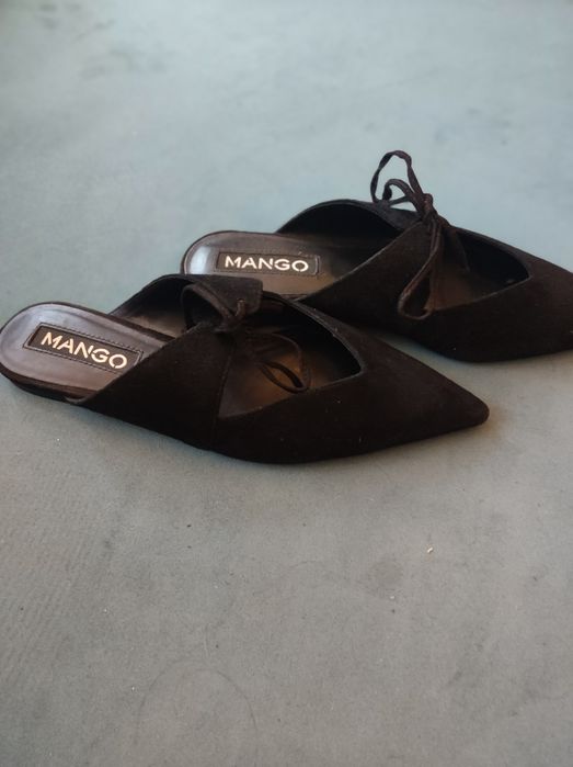 Klapki  zamszowe MANGO