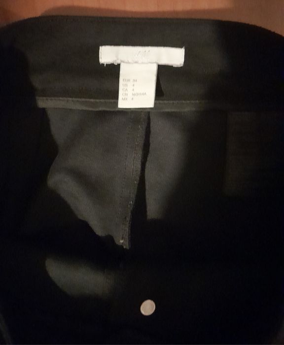 Mini saia aveludada tamanho S