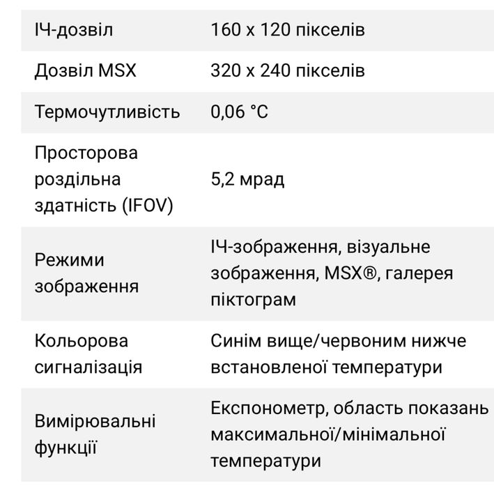 FLIR E6 тепловізор професійний