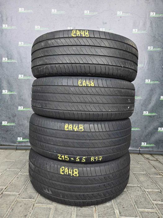 Шини бу літні б/у 215/55 R17 Michelin Primacy 4  EA48