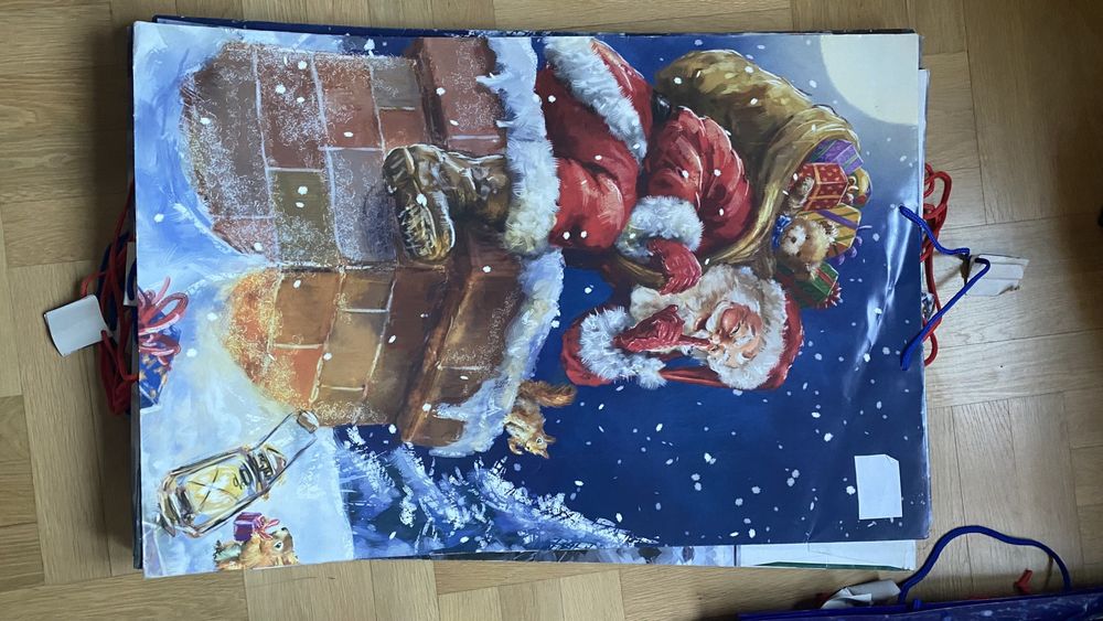 Torby świąteczne XXL 50x70xm
