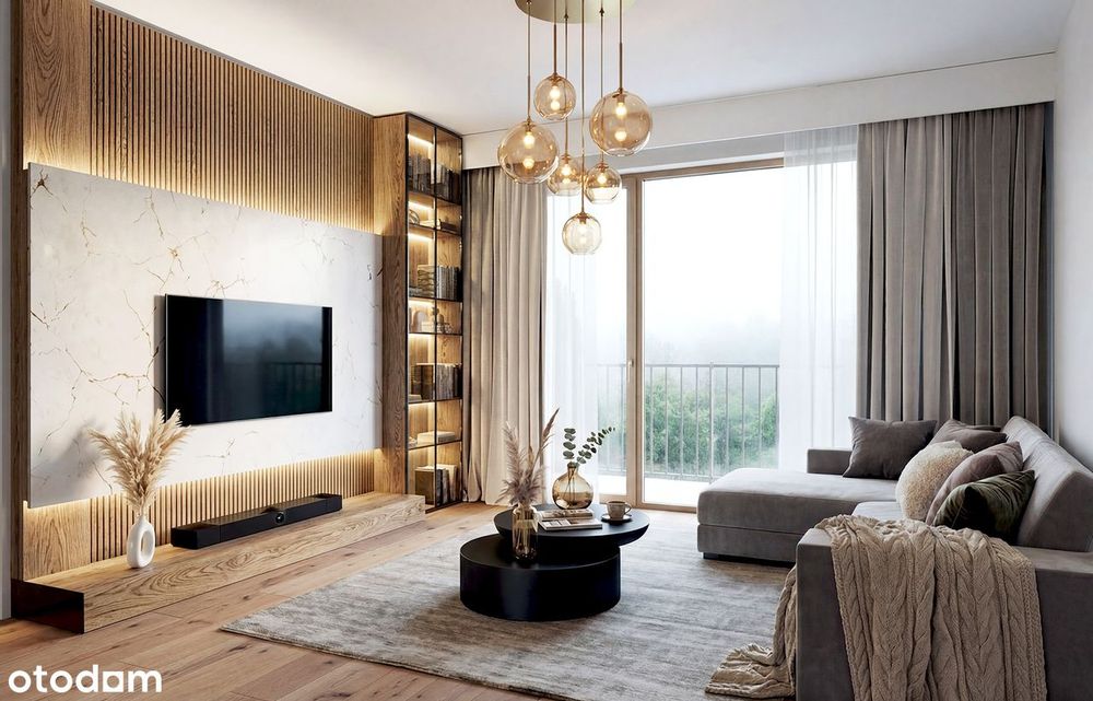 4 pokoje z tarasem | 61 m² | Winda i garaż | Centrum Kielc