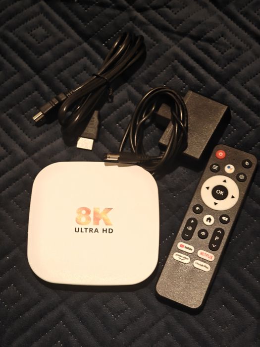Box Android TV - 8K/4K - Wi-Fi 6 - 32GB/4GB