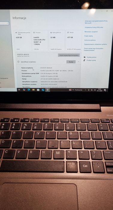 Medion notebook mini